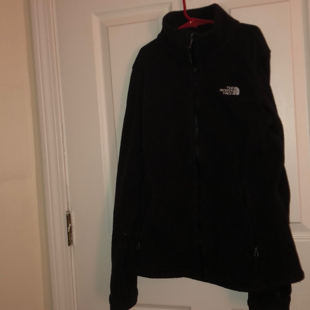 Small Black fleece North face